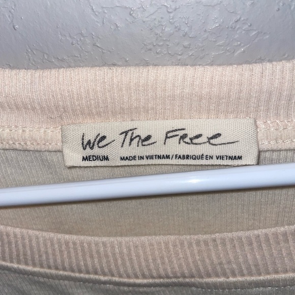 We The Free bohemian BOHO Long Sleeve Blouse Women Size Medium - Picture 4 of 4